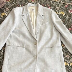 Aritzia Alfred  Light Gray Women's Blazer